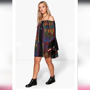 Boohoo plus dress
